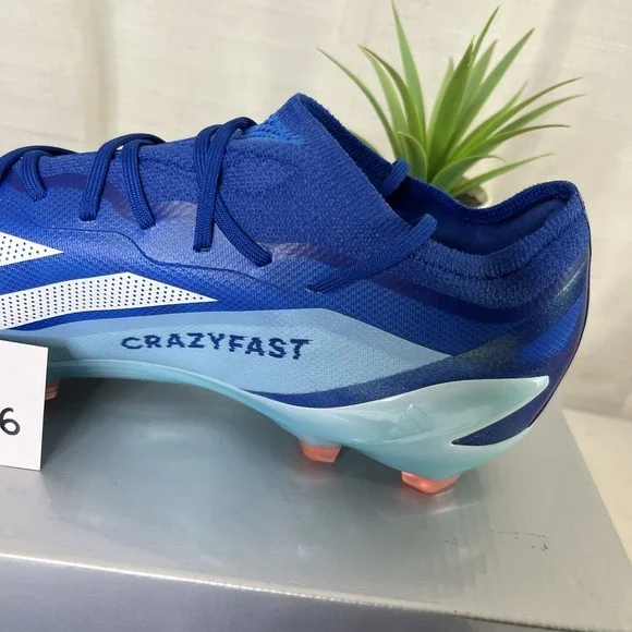 Adidas X CRAZYFAST.1‎ FG Soccer Cleats Mariner Rush Blue Mens Size 10 s-l400.jpg main image 3